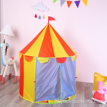 Sesuaikan karya seni berwarna-warni dalam ruangan Rainbow play mainan tenda